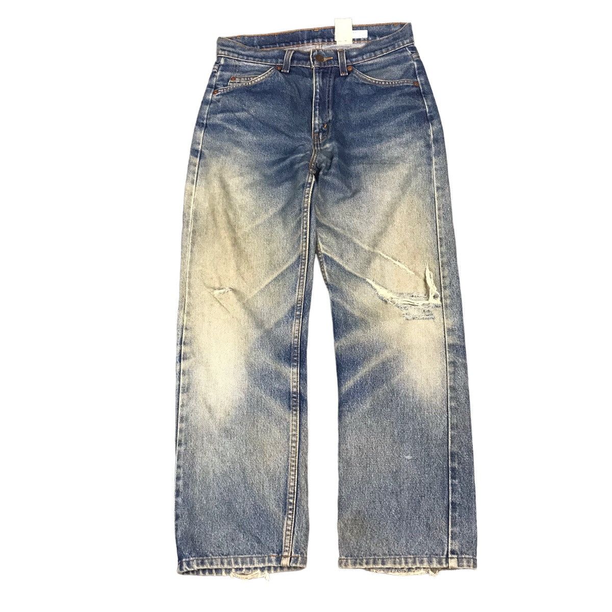 Levi's Vintage Clothing Levi’s 505 Distressed Denim Jeans Pants Size US 28 / EU 44 - 1 Thumbnail