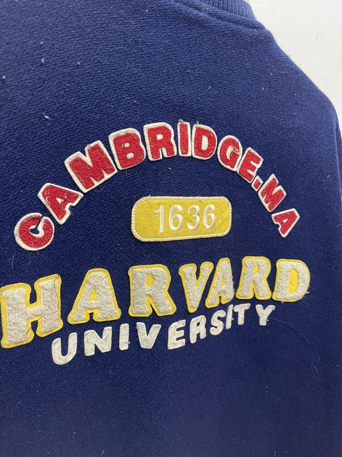Vintage 🔥 VINTAGE HARVARD UNIVERSITY COLLEGE VARSITY LEATHER Size US M / EU 48-50 / 2 - 4 Thumbnail