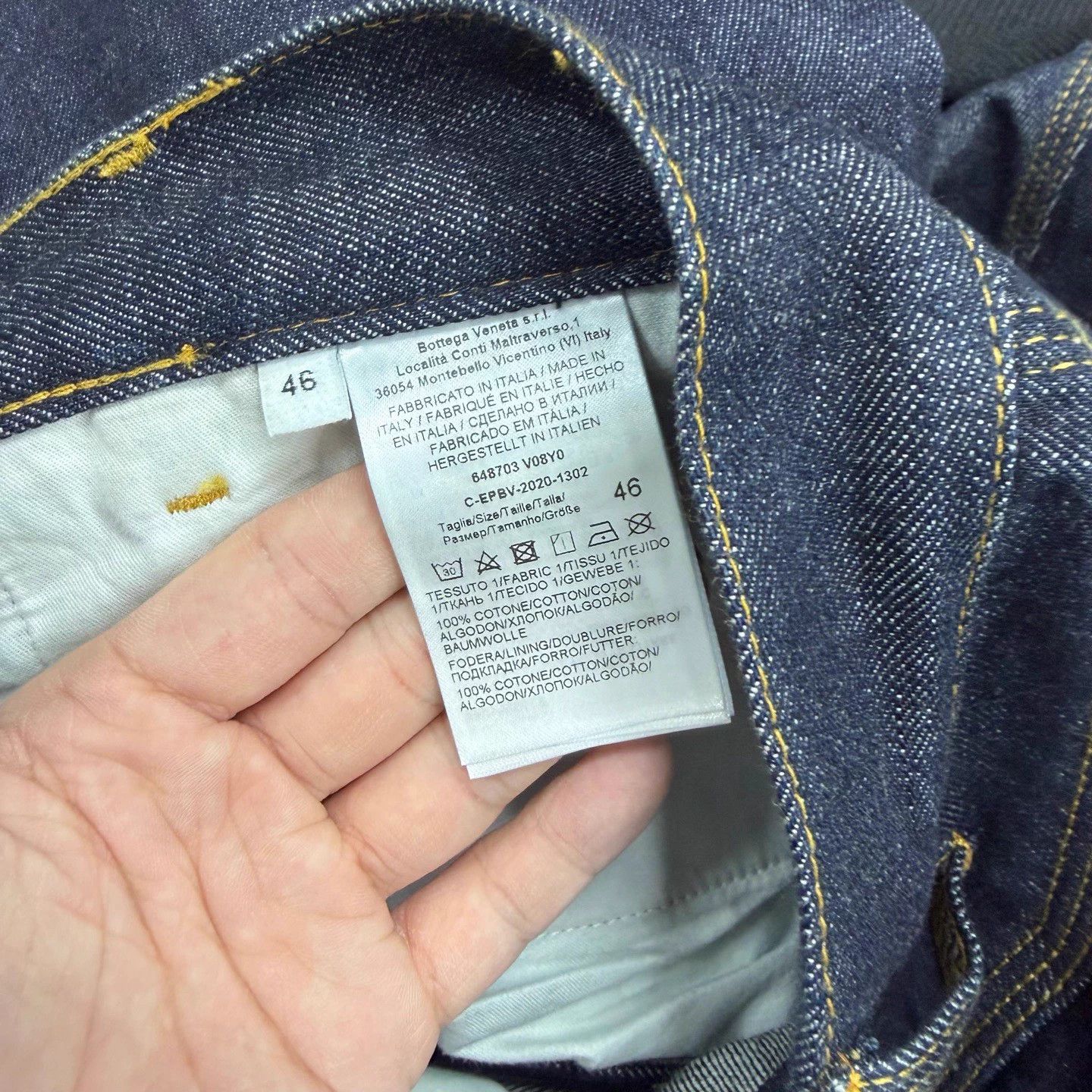 Bottega Veneta BV Scimitar Denim Pants 46 99 New Size US 30 / EU 46 - 5 Thumbnail