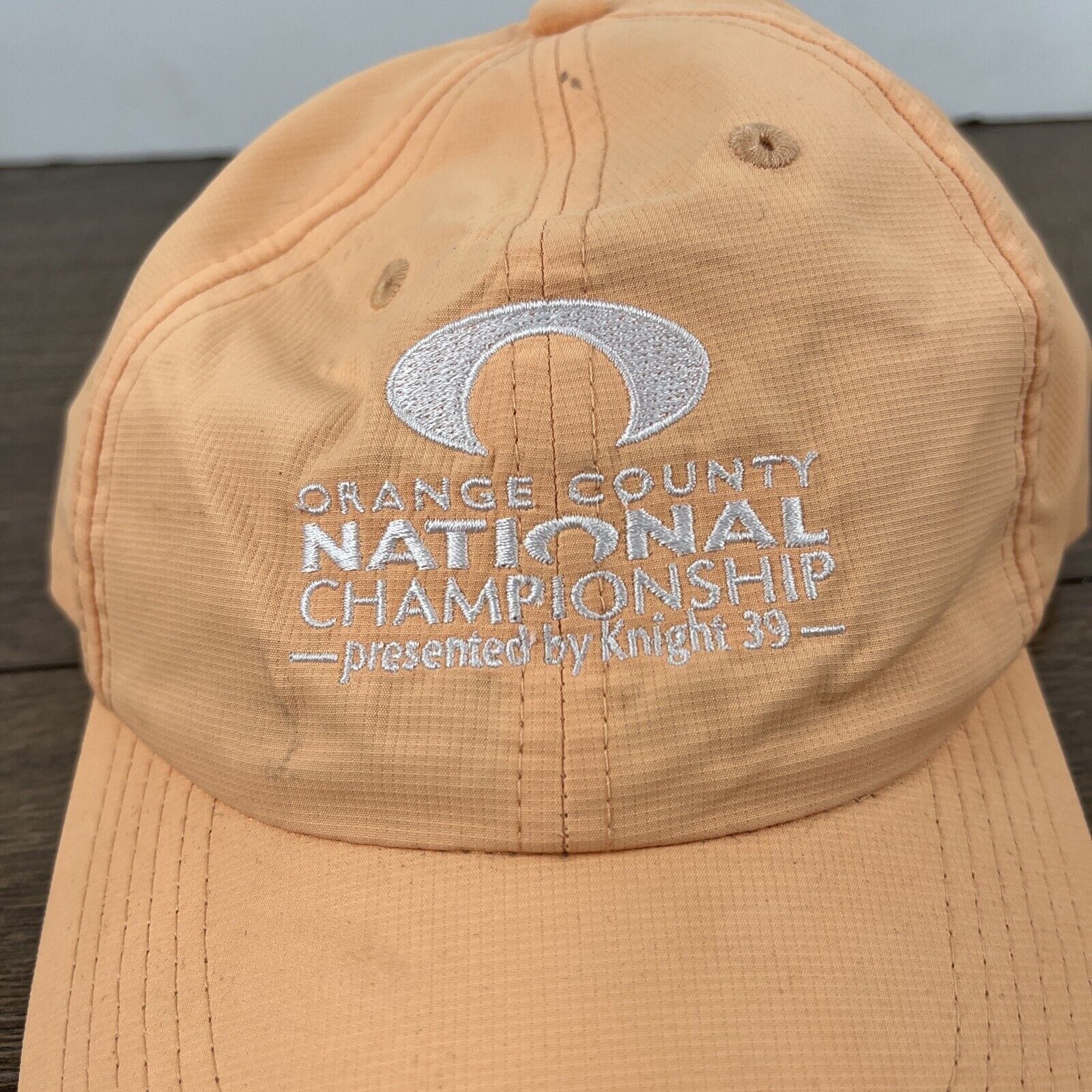 Other Orange County National Championship Hat Adjustable Orange Ad Size ONE SIZE - 9 Thumbnail