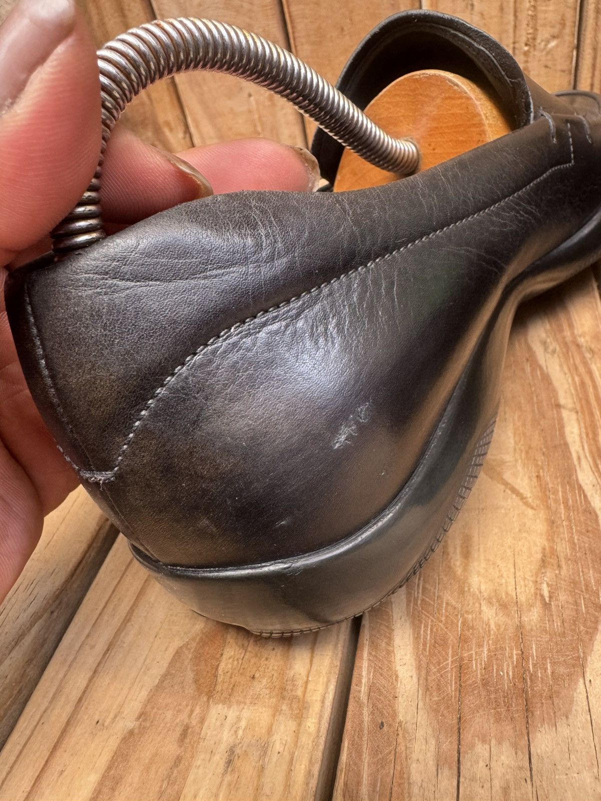 Prada Prada Men’s Penny black Leather Loafers Size Uk 5 USA 6 Size US 6 / EU 39 - 7 Thumbnail