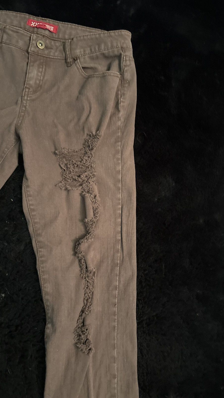 Other Brown ripped premium denim jeans Size US 28 / EU 44 - 2 Thumbnail