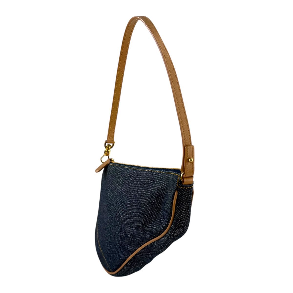 Dior Dior Denim Mini Saddle Bag Size ONE SIZE - 4 Thumbnail