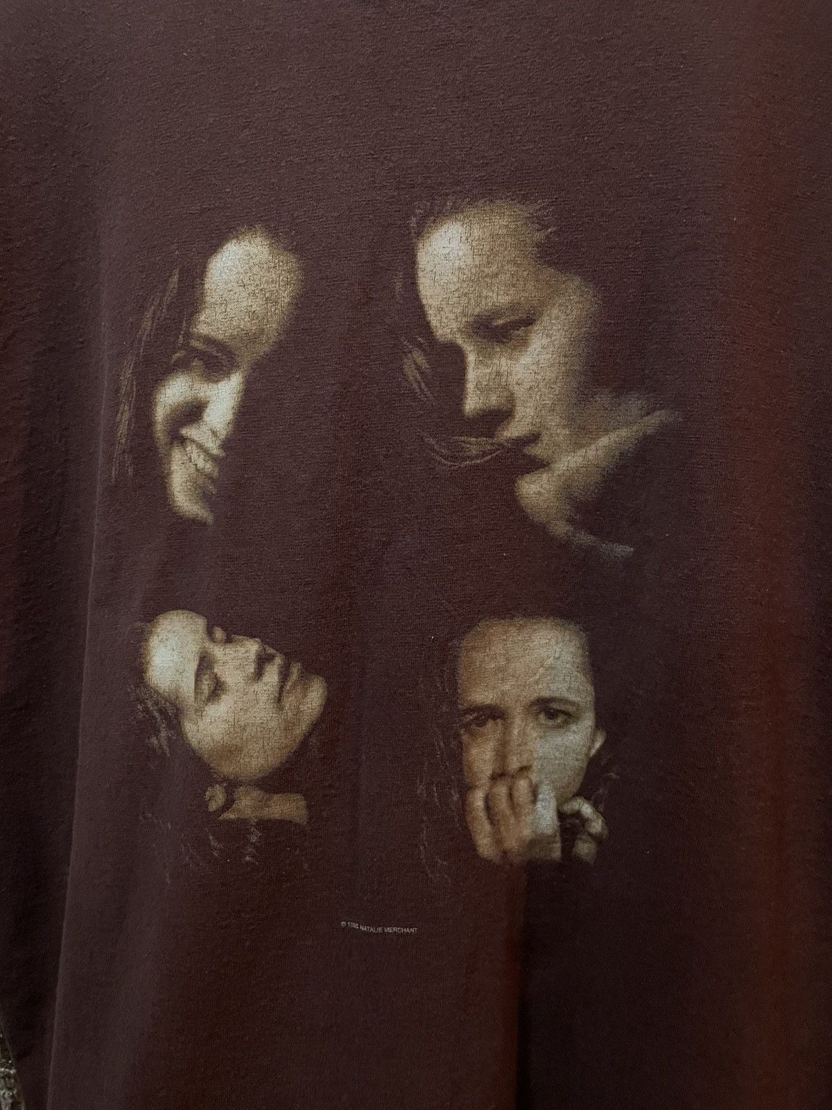 Band Tees VINTAGE 1995 NATALIE MERCHANT TIGER LILY ALBUM T SHIRT Size US XL / EU 56 / 4 - 3 Thumbnail