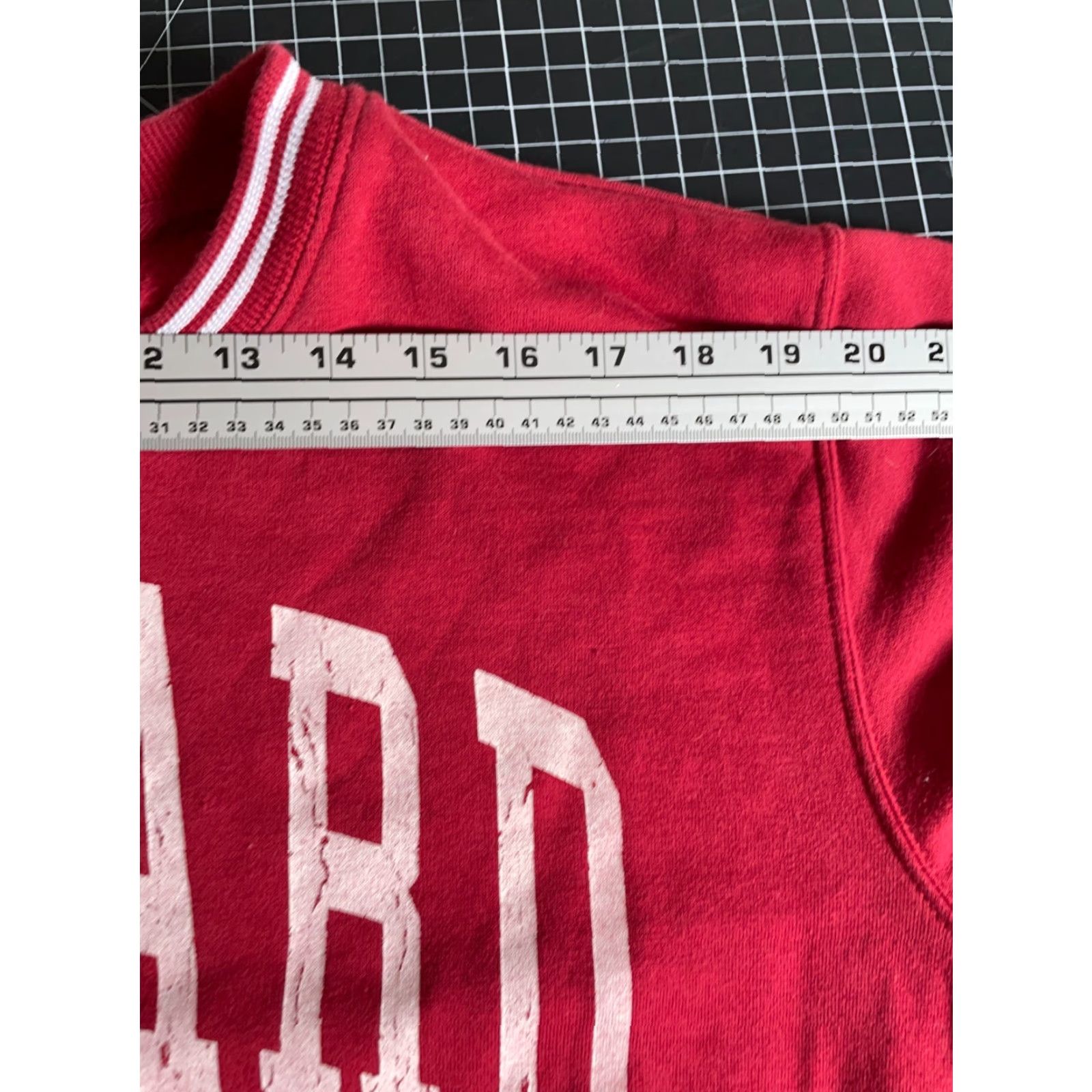 Vintage Harvard Sweatshirt Men's Medium Red Crewneck College University Seal Graphic Print Pullover Size US M / EU 48-50 / 2 - 7 Thumbnail