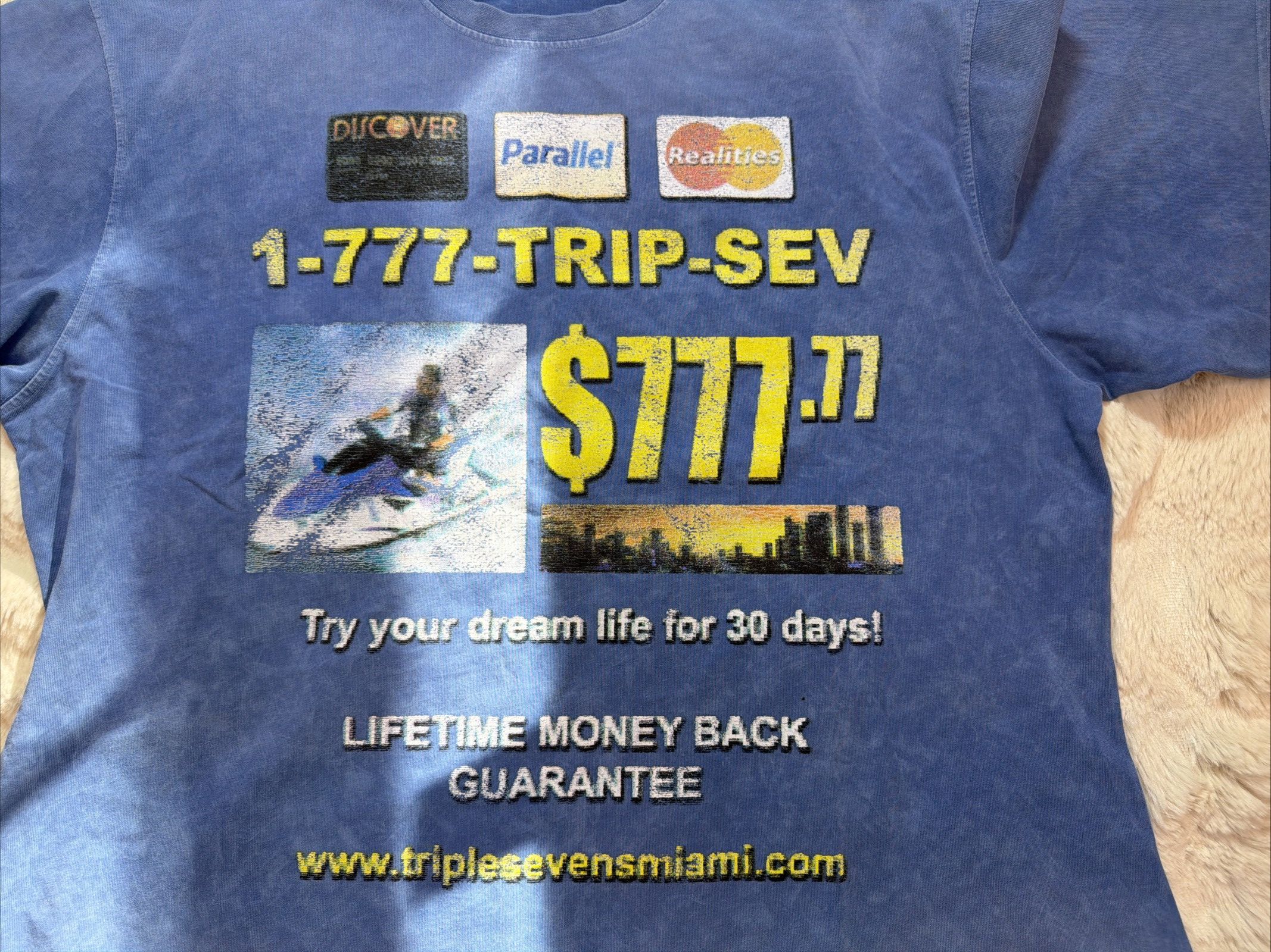 TRIPLE SEVENS Triple Sevens Parallel Realities T-shirt Size US XXL / EU 58 / 5 - 9 Thumbnail