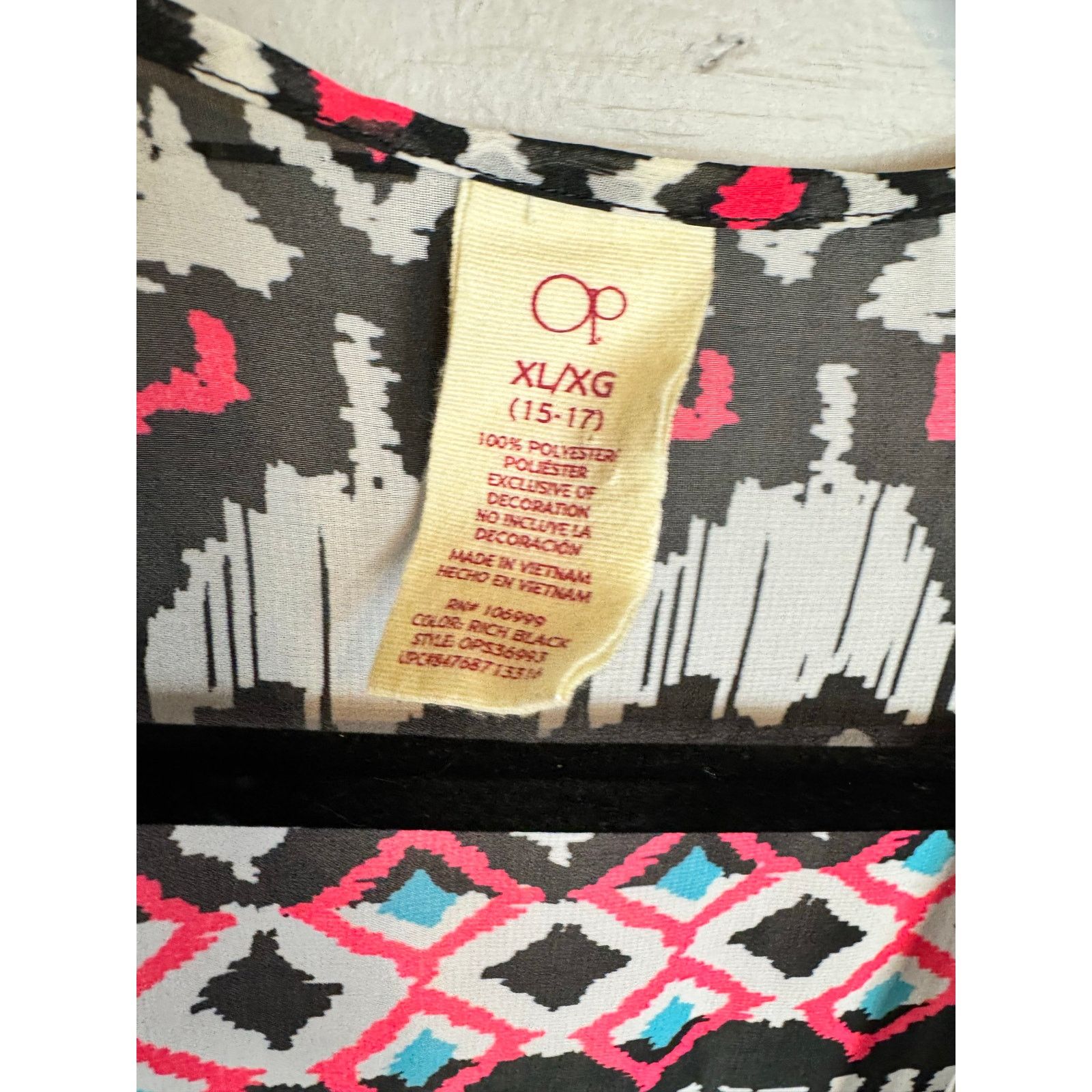 Other Op Short Sleeve Kimono Women's Size XL Size XL / US 12-14 / IT 48-50 - 3 Thumbnail