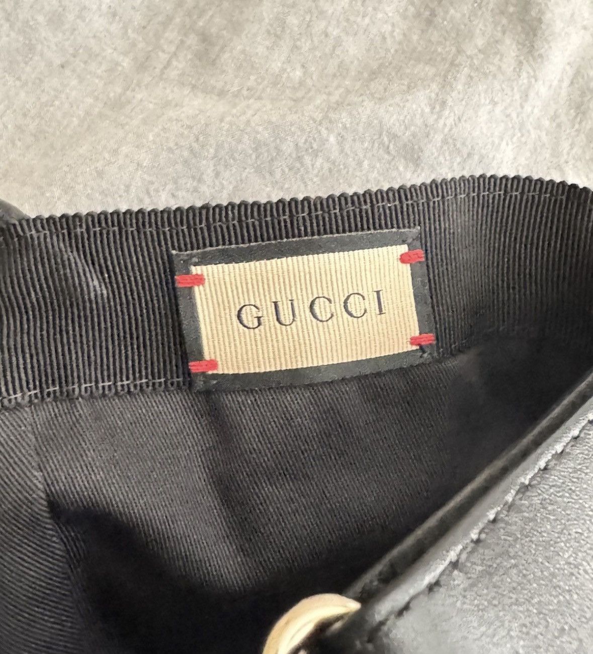 Gucci A Gucci GG canvas baseball hat in Web black, size Medium. Size ONE SIZE - 5 Thumbnail