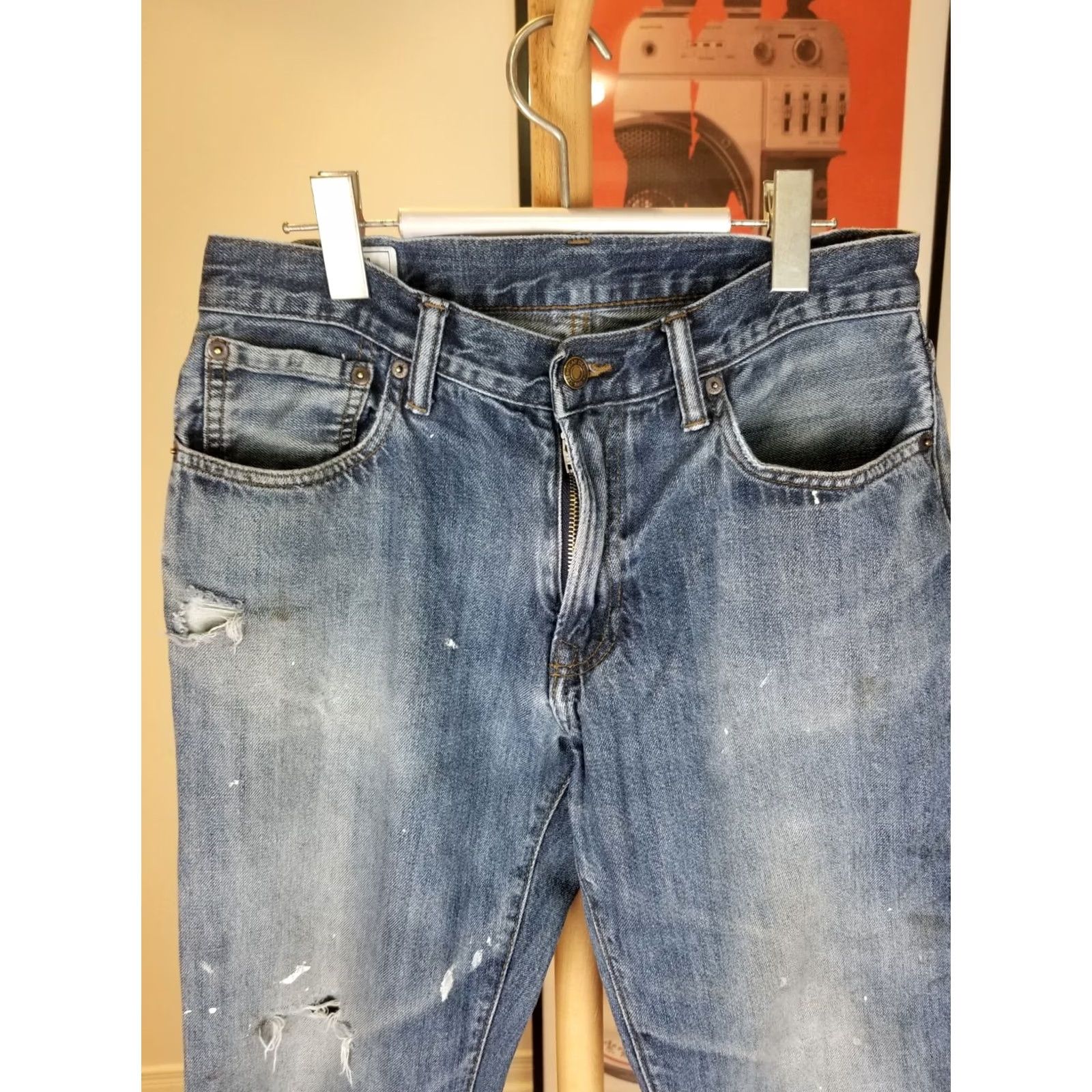 Gap VINTAGE GAP DISTRESSED FADED DENIM JEANS SZ 30 Shoes? Size US 30 / EU 46 - 2 Thumbnail