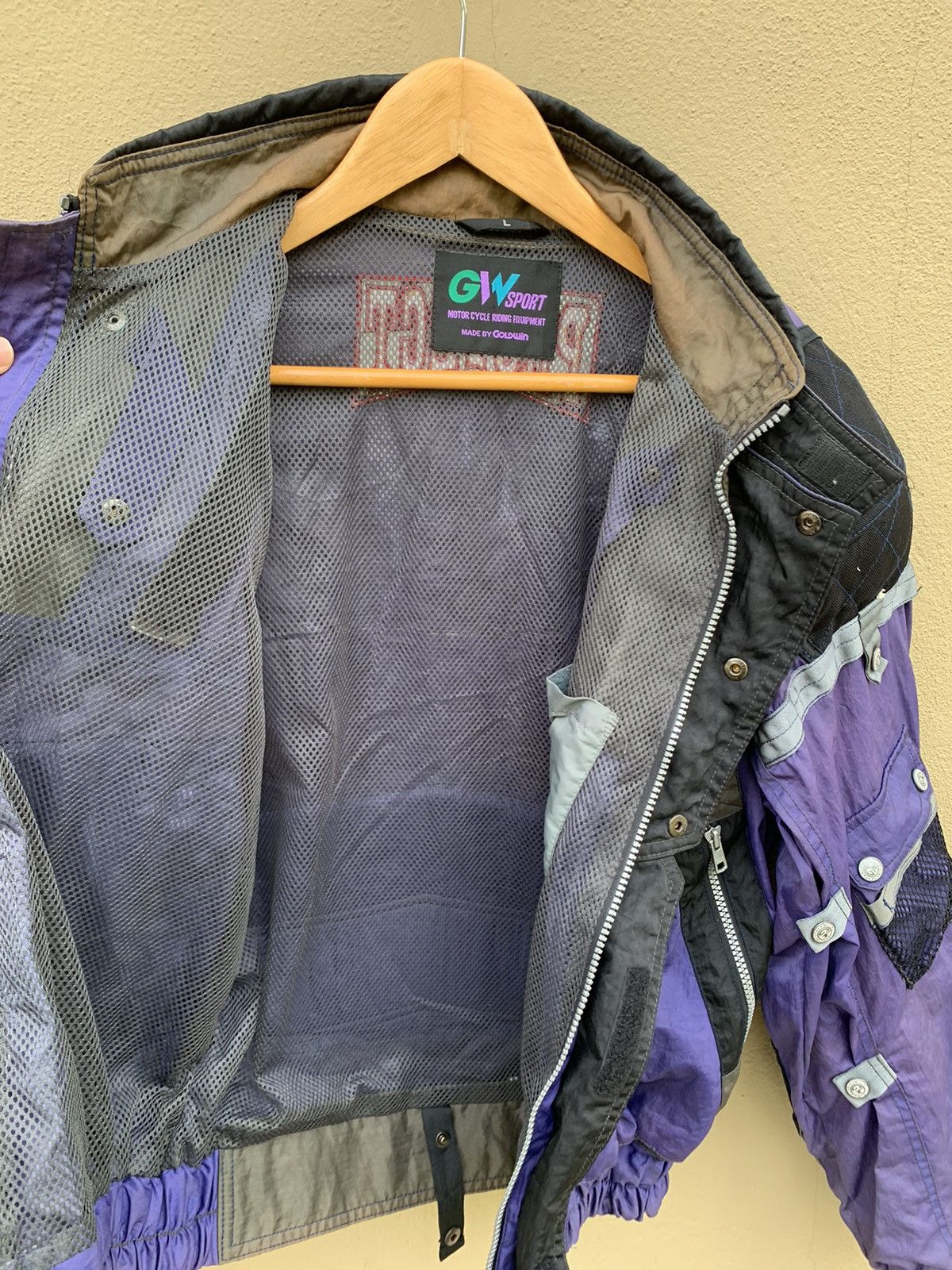 Vintage Vintage 90s GoldWin Camel Racing Jacket Size US L / EU 52-54 / 3 - 9 Thumbnail