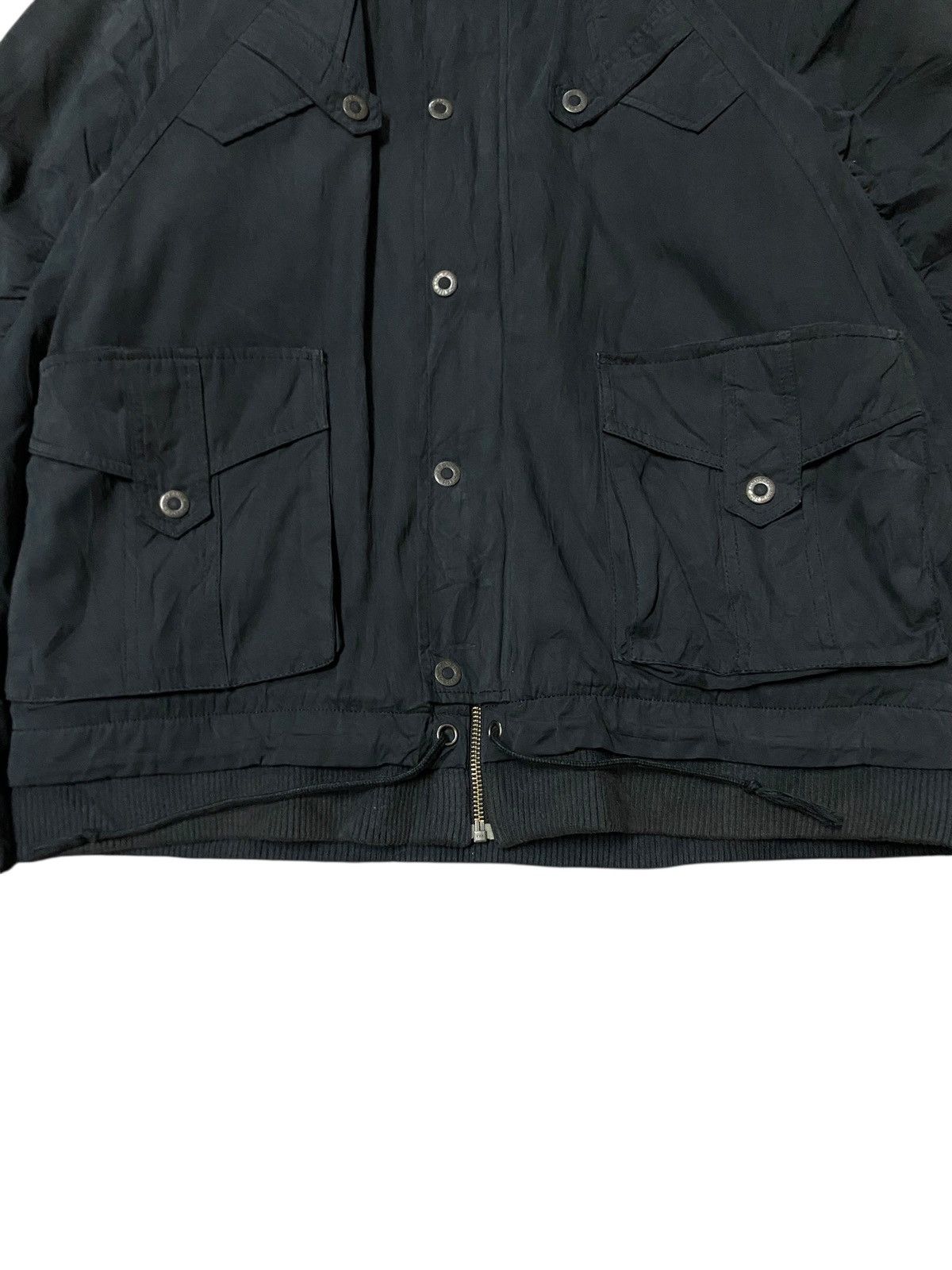Karl Kani Very Rare Vintage Brand Karl Kani Fur Bomber Jacket 1990s Size US XL / EU 56 / 4 - 5 Thumbnail