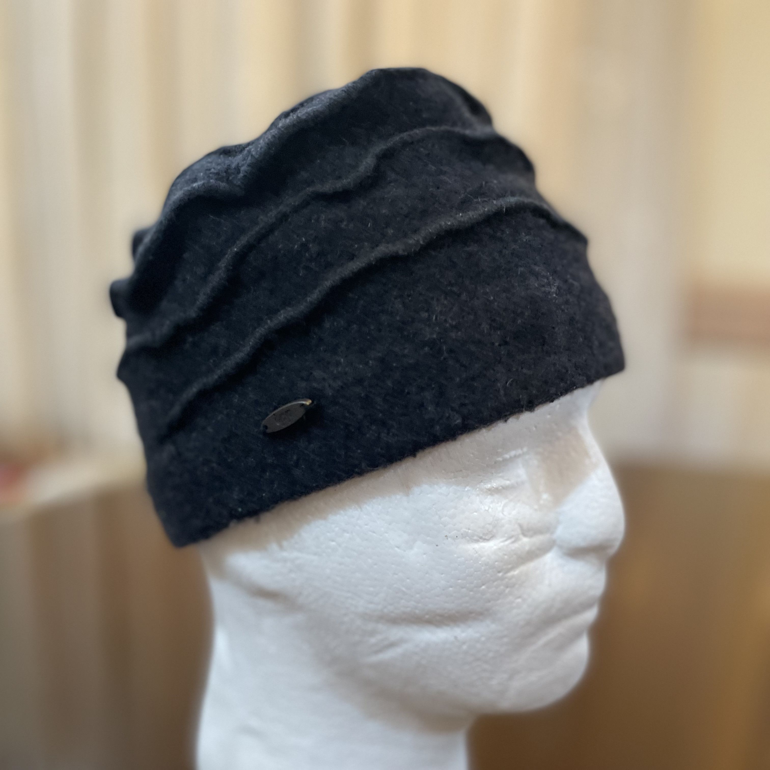 Other IPP Wool Beret Hat - Dark Gray Size ONE SIZE - 4 Thumbnail