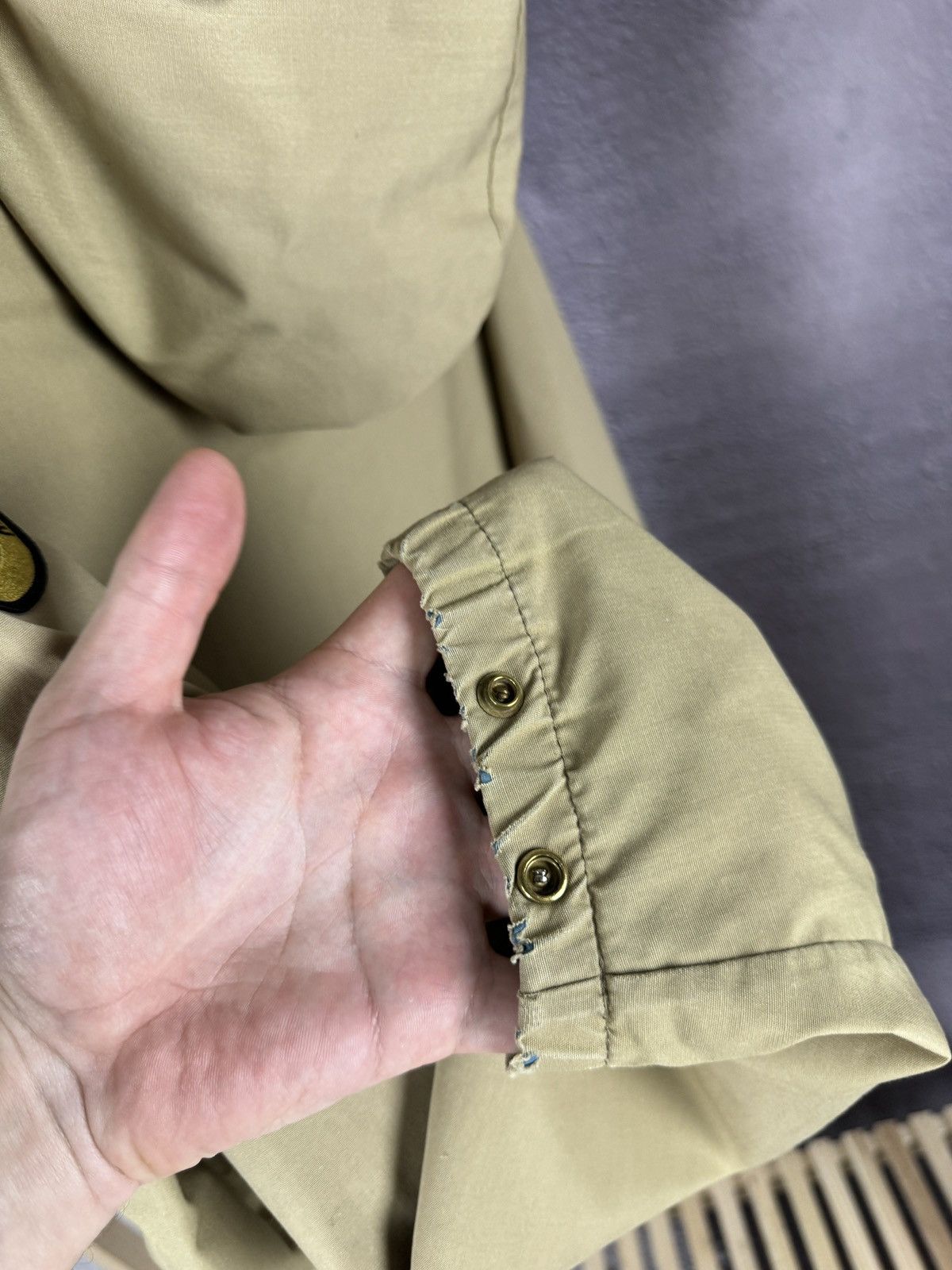 Vintage Woolrich vintage beige light jacket Size US L / EU 52-54 / 3 - 16 Thumbnail