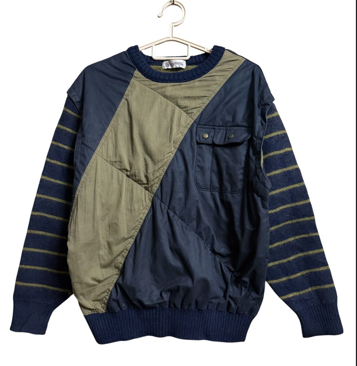 Carmina × Japanese Brand × Vintage Vintage Carmina Sweatshirt Size US L / EU 52-54 / 3 - 1 Thumbnail