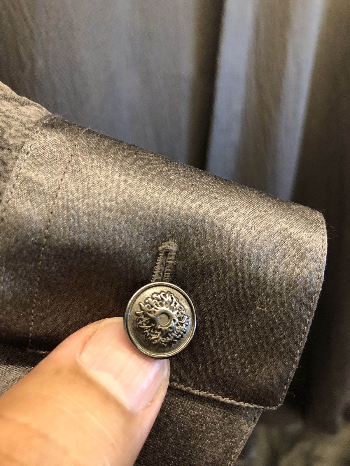Hedi Slimane Versace Classic V2 Vintage Silk Size US XL / EU 56 / 4 - 6 Thumbnail