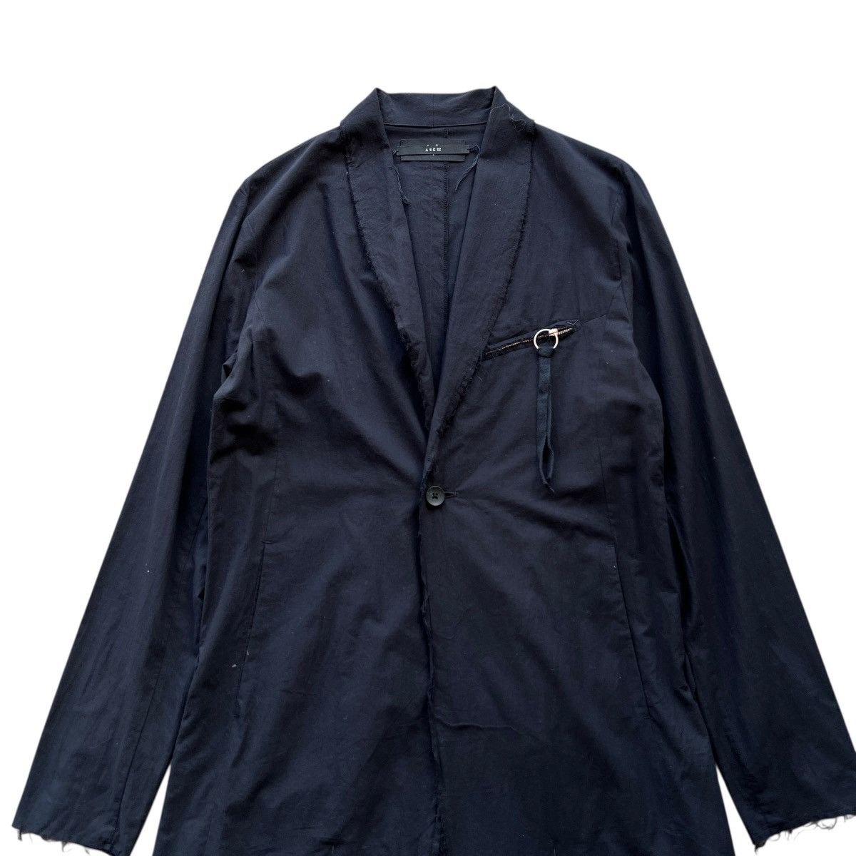 AKM Ask Yy ACotton Shirt Long Coat Made In Japan - Size M Size US M / EU 48-50 / 2 - 7 Thumbnail