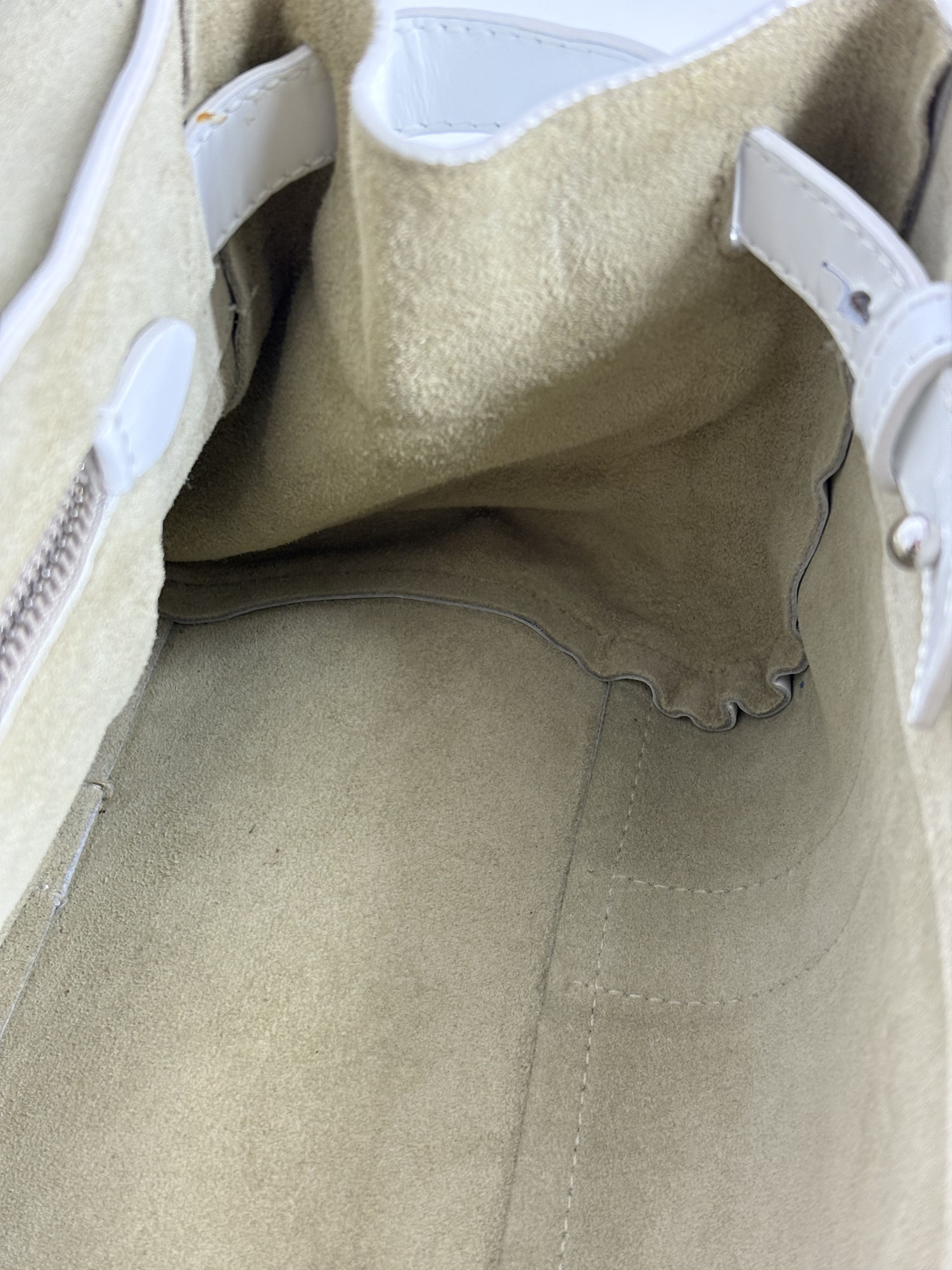Mulberry Mulberry Bayswater White Leather Bag Size ONE SIZE - 19 Thumbnail
