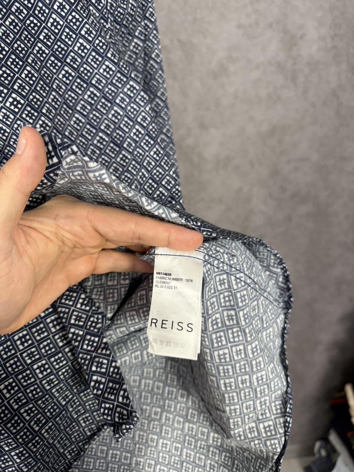 Reiss Reiss art designer shirt Size US S / EU 44-46 / 1 - 4 Thumbnail