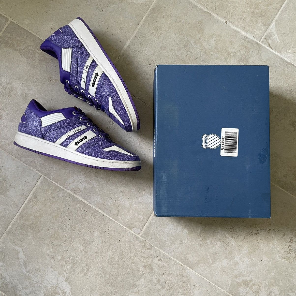 Troop TROOP MEN'S ICE LAMB CASUAL SHOES PURPLE Men’s 13 Size US 13 / EU 46 - 2 Thumbnail