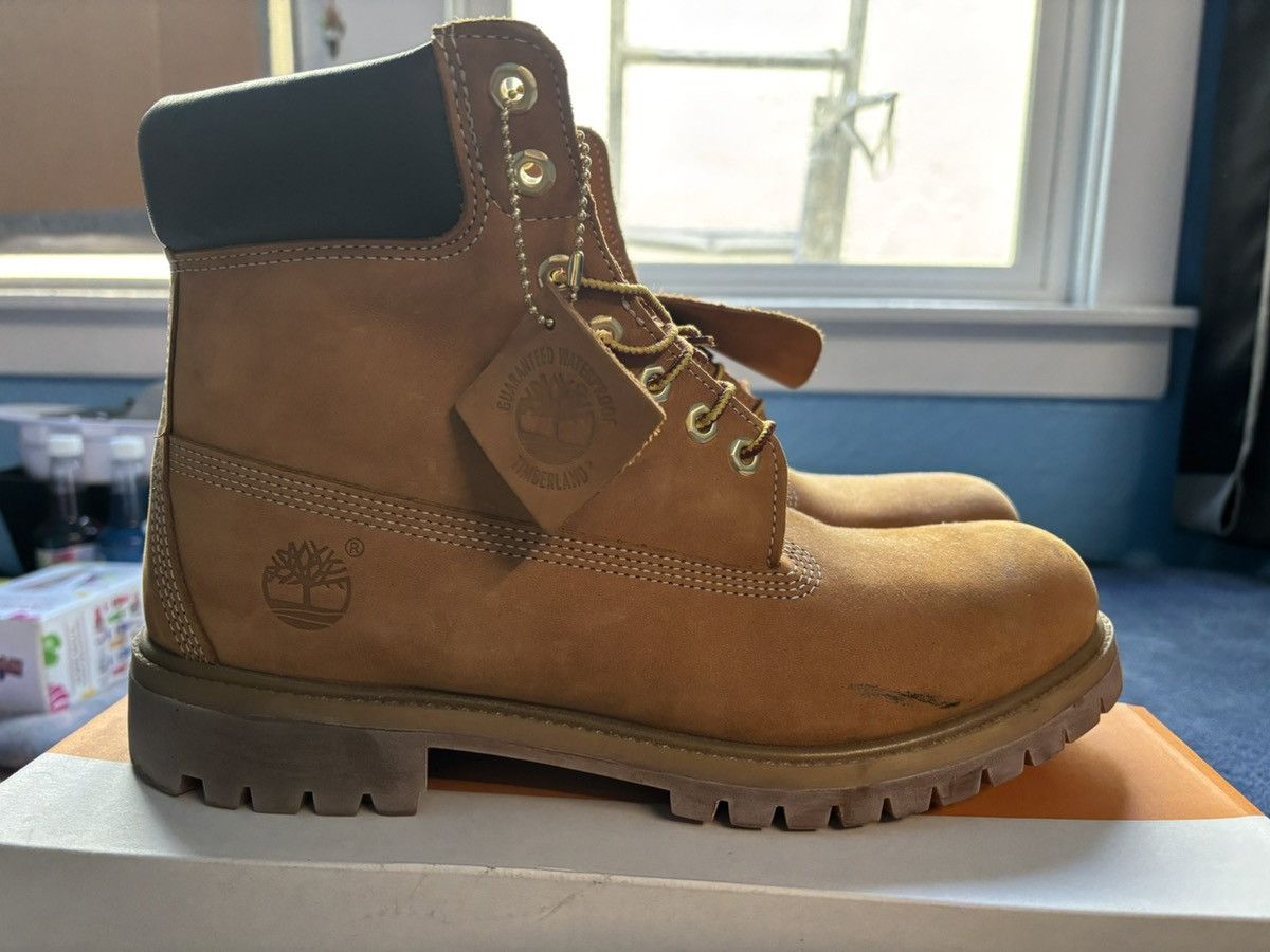 Timberland Timberland 6 Inch Premium Waterproof Boot 'Wheat' Size US 11 / EU 44 - 4 Thumbnail