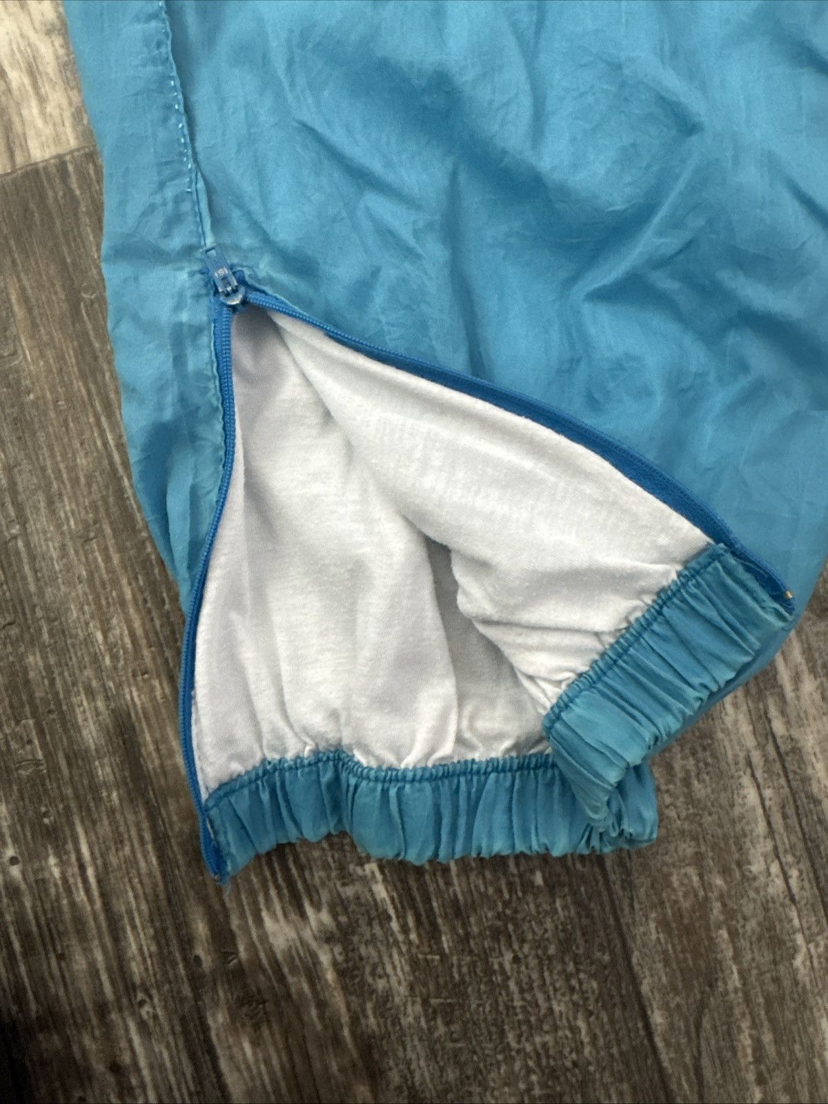 Vintage Vintage North Carolina Panthers windbreaker track pants Size US 31 - 7 Thumbnail