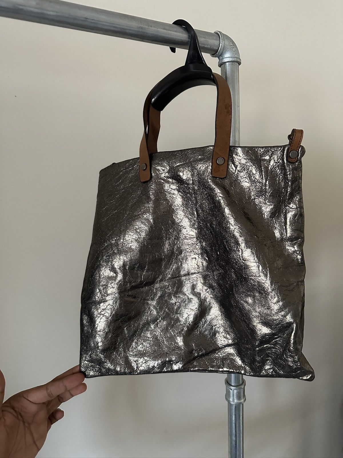 Marni Marni Leather Metallic handle Bag Size ONE SIZE - 1 Thumbnail