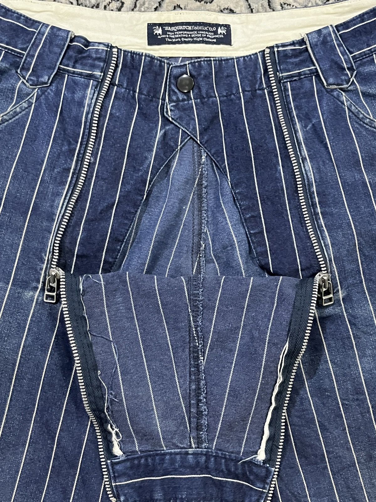 Sasquatchfabrix sasquatchfabrix Denim Shorts Size US 32 / EU 48 - 5 Thumbnail