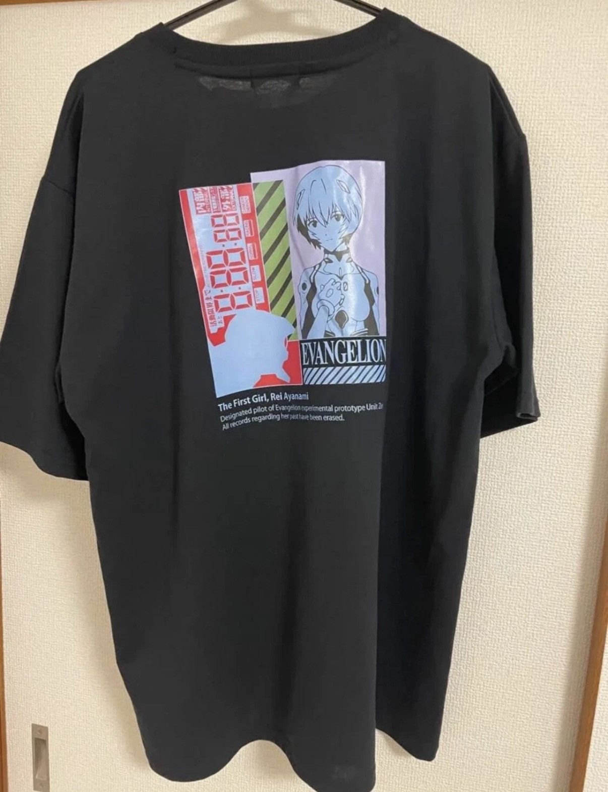 Other EVANGELION REI AYANAMI SHIRT XXL BLACK TEE RARE Size US XXL / EU 58 / 5 - 1 Thumbnail