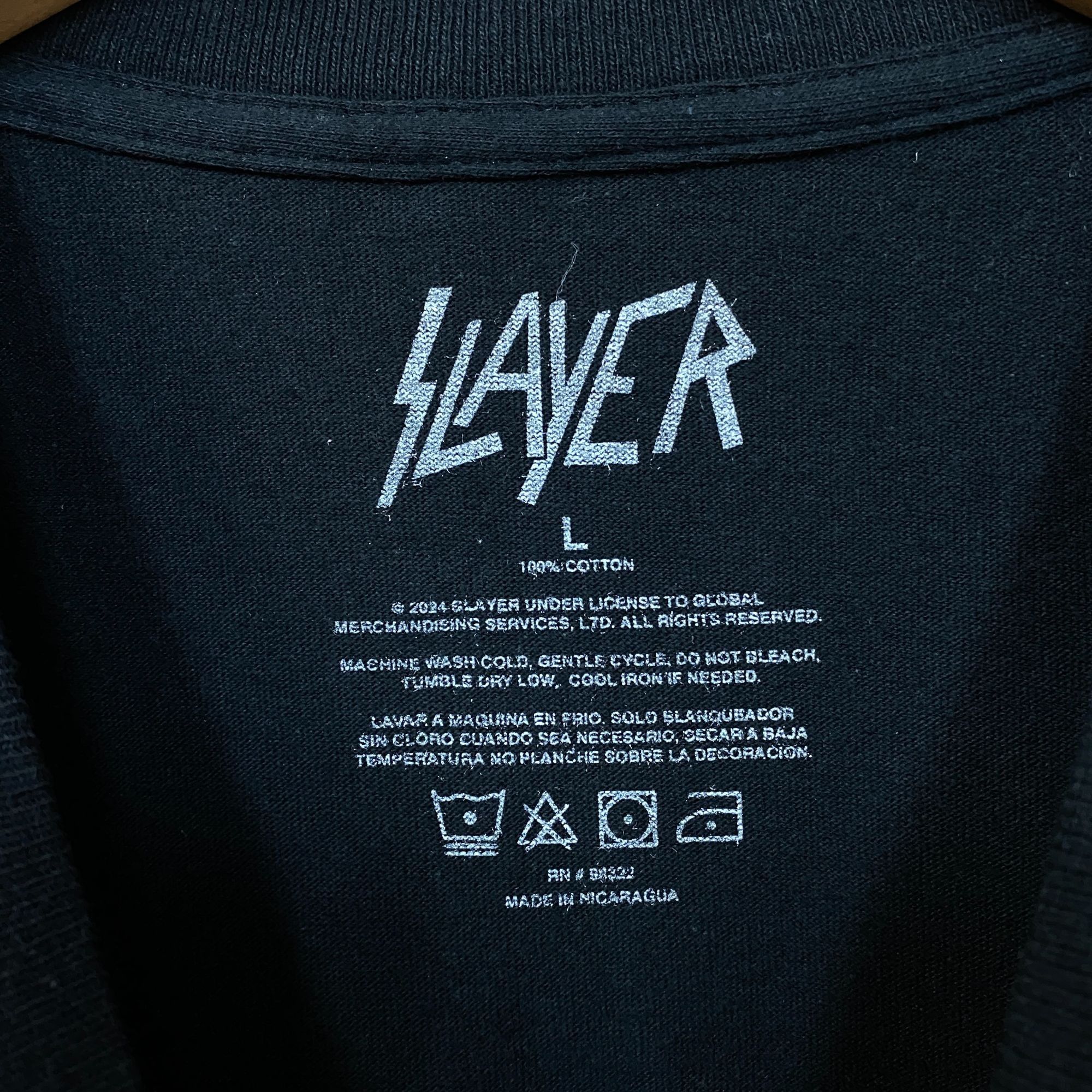 Slayer Slayer South of Heaven Metal Band T-Shirt Large Size US L / EU 52-54 / 3 - 4 Thumbnail