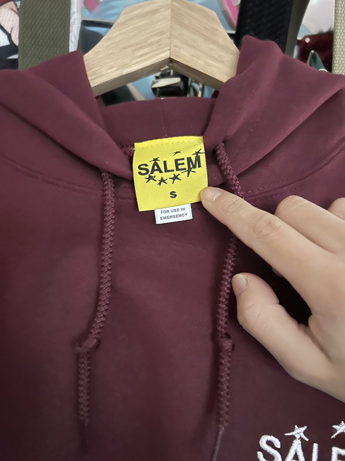 S4LEM S4lem midwest hoodie Burgundy Size US S / EU 44-46 / 1 - 2 Thumbnail