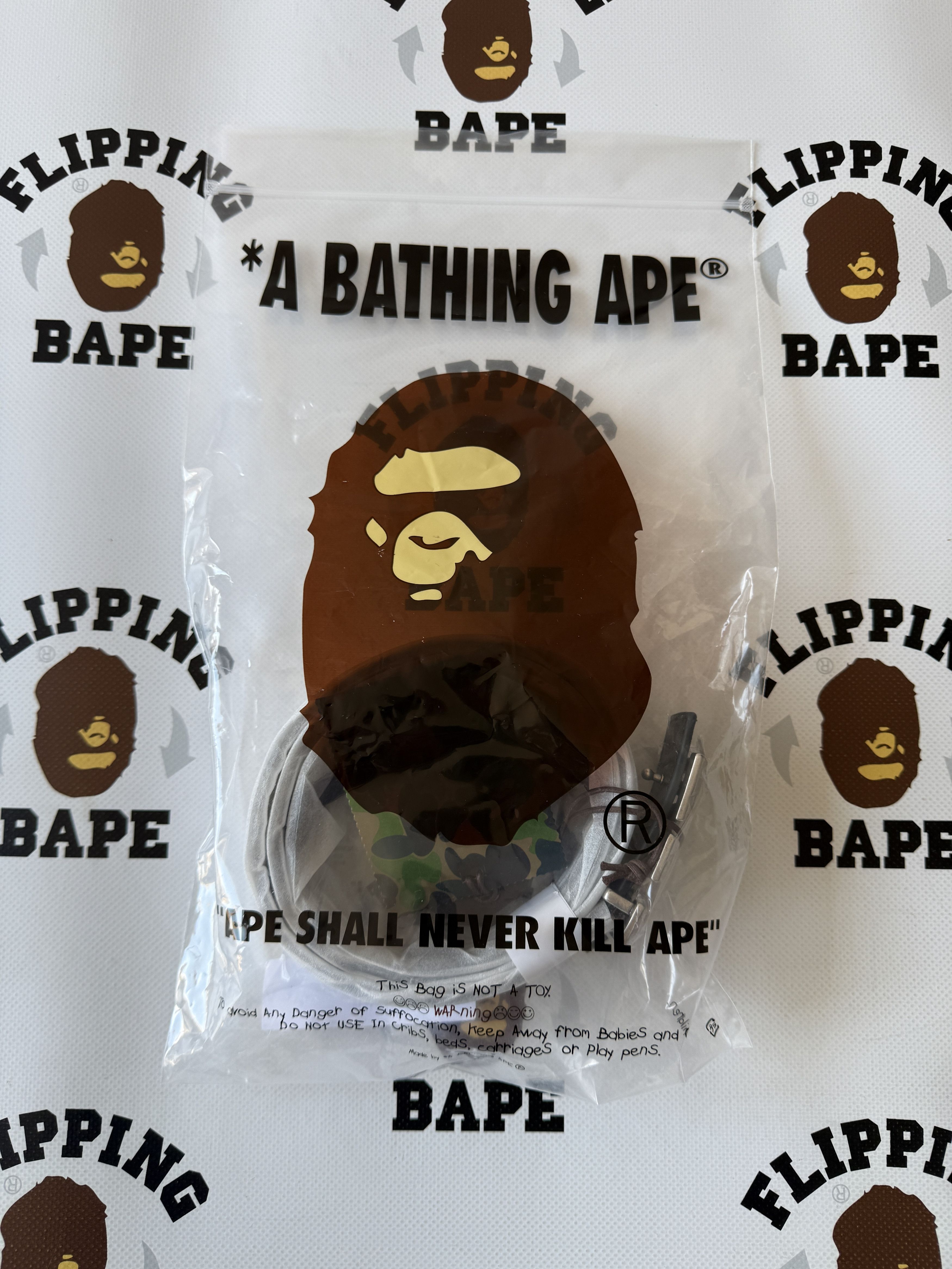 Bape BAPE REVERSIBLE LEATHER BELT Size ONE SIZE - 10 Thumbnail