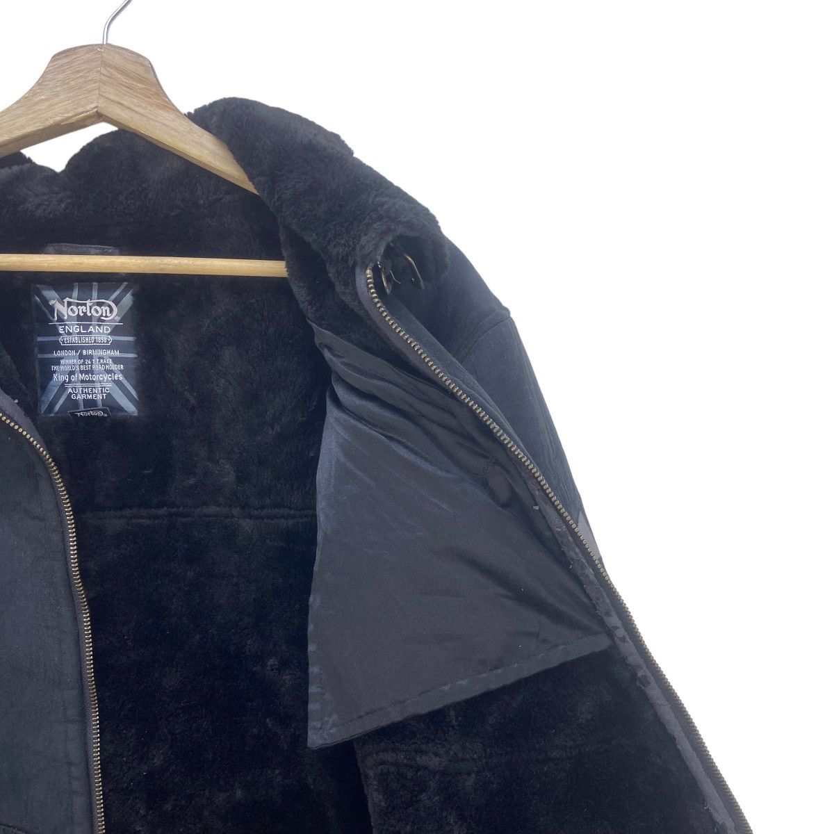 Norton Norton Rocker Speed Club Birmingham Racing Synthetic Leather Size US M / EU 48-50 / 2 - 16 Thumbnail