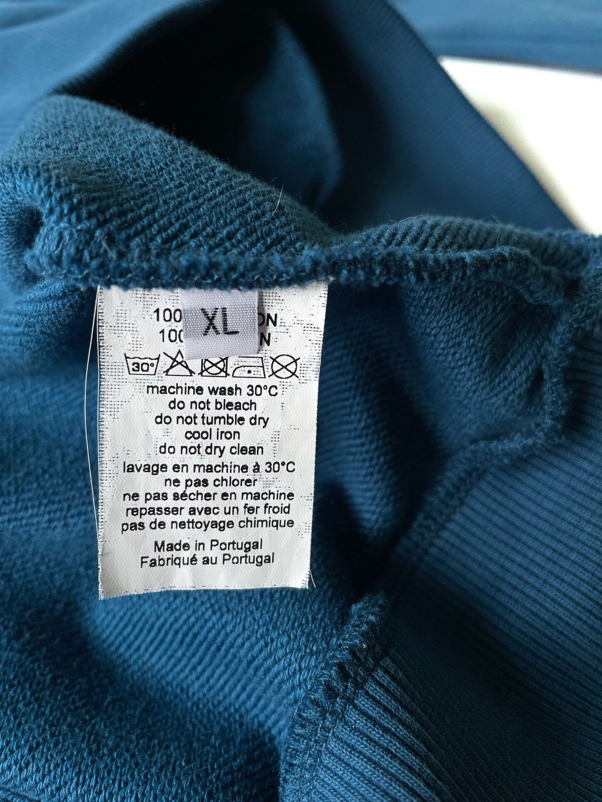 Designer × M+Rc Noir M+RC Noir Blue Pullover Hoodie Front Logo Overlay Print XL Size US XL / EU 56 / 4 - 10 Thumbnail