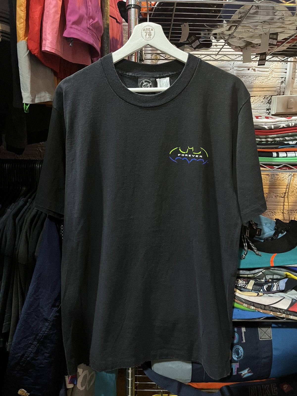 DC Comics Batman Forever Movie Tee 90s (single stitch) Size US L / EU 52-54 / 3 - 1 Thumbnail