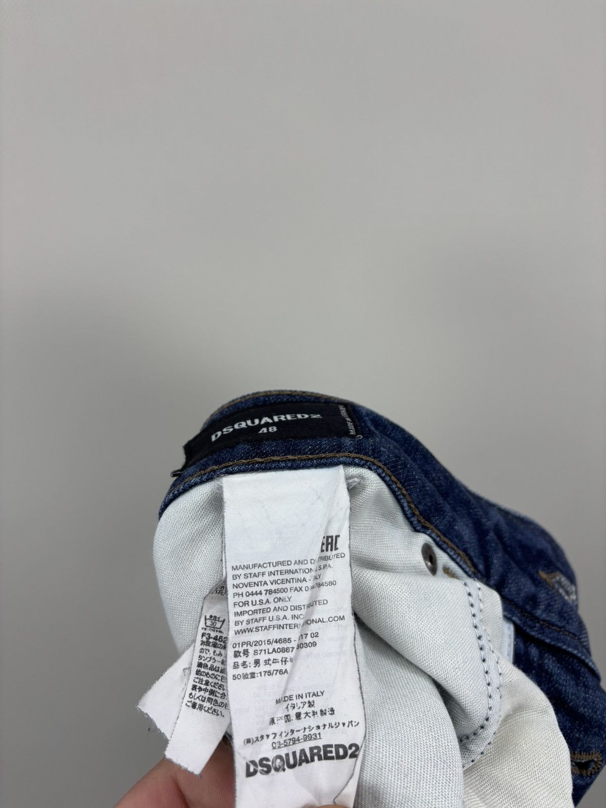 Dsquared2 × Japanese Brand Mens jeans Dsquared2 Size 48 Color Blue Size US 31 - 9 Thumbnail