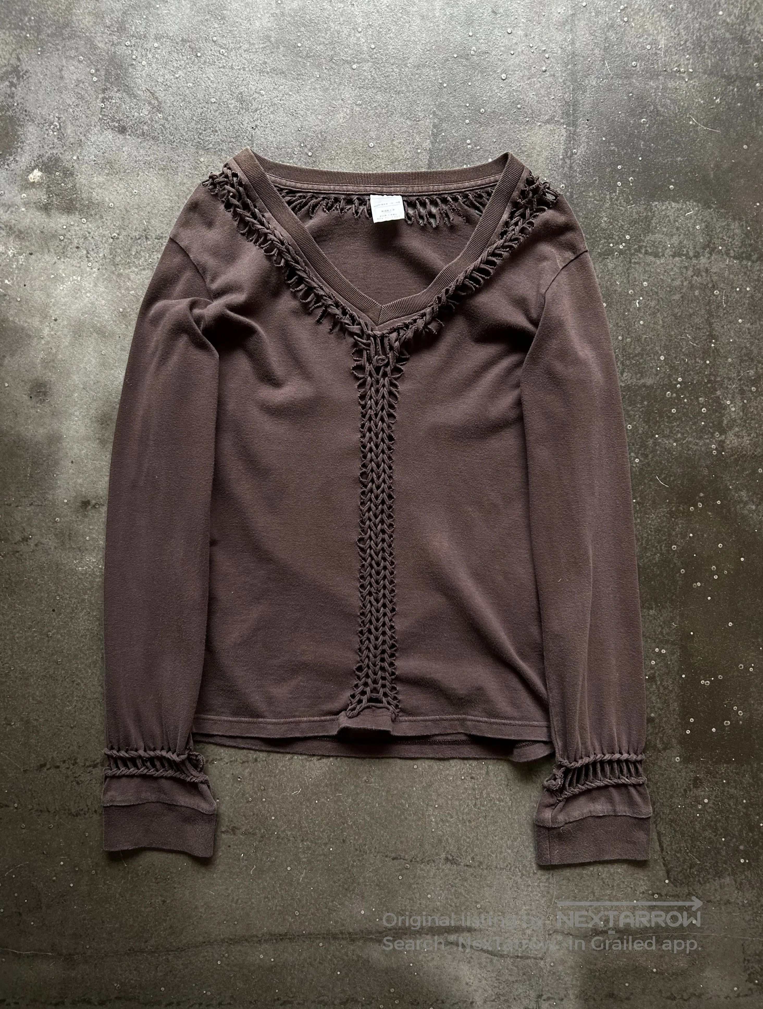 Number (N)ine Number (N)ine 03AW Runway Knit Top. Size US M / EU 48-50 / 2 - 1 Thumbnail