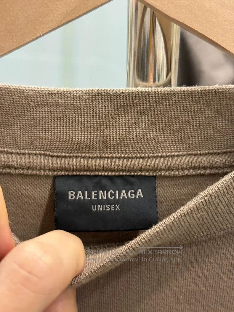 Balenciaga Balenciaga Lightning Band Short Sleeve T-Shirt Size US L / EU 52-54 / 3 - 3 Thumbnail