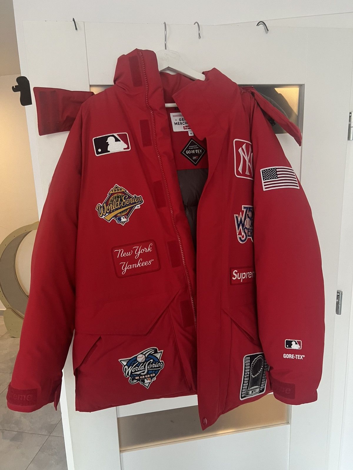 Supreme Supreme New York yankees parka Size US M / EU 48-50 / 2 - 3 Thumbnail