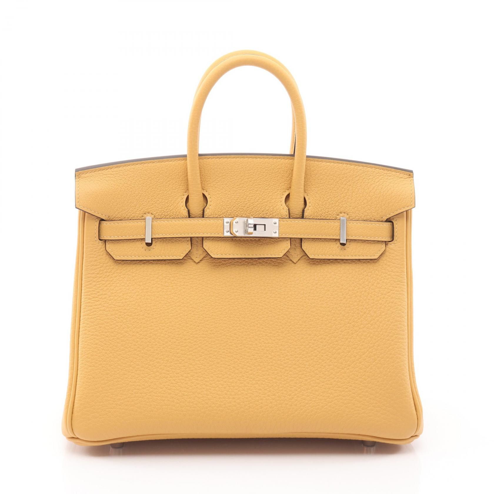 Hermes Hermes Hermes Birkin25 Calf Leather Leather Handbag DUTY FREE for USA Size ONE SIZE - 1 Thumbnail