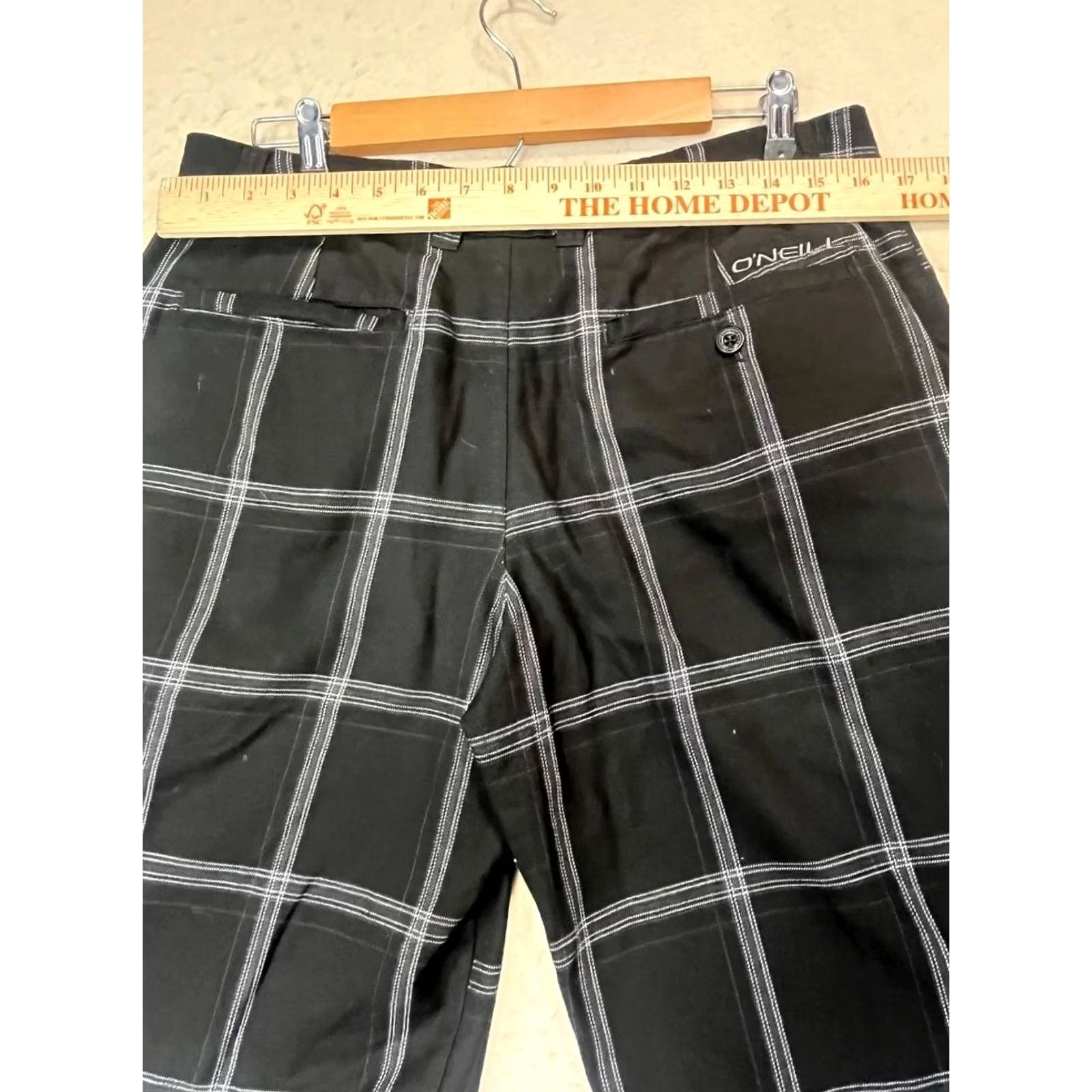 Vintage O’Neill Standard Fit Chino shorts Black Men Size 32 Beach Surfing Regular Bottom Mens Size US 32 / EU 48 - 3 Thumbnail