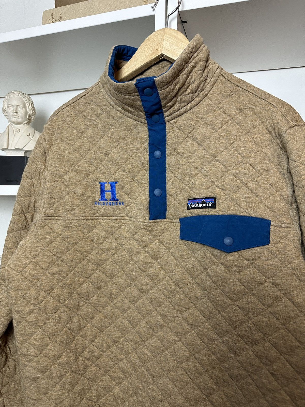 Patagonia Beige Patagonia synchilla half zip fleece sweatshirt Size US M / EU 48-50 / 2 - 2 Thumbnail