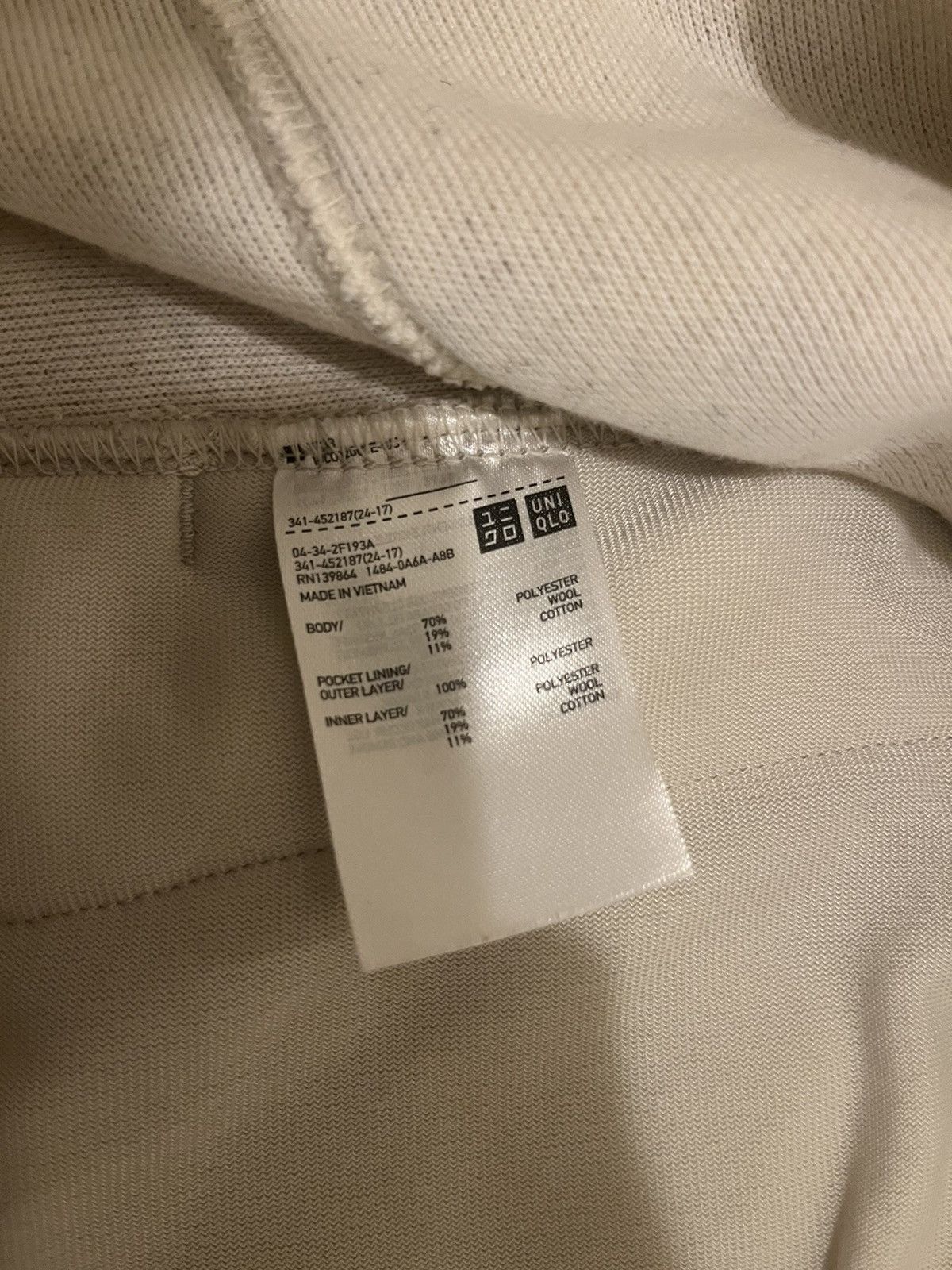 Christophe Lemaire × Uniqlo Uniqlo U fleece hoodie Size US M / EU 48-50 / 2 - 8 Thumbnail