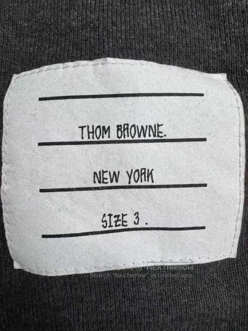 Thom Browne Thom Browne Grey Zip-Up Jacket Size US L / EU 52-54 / 3 - 6 Thumbnail