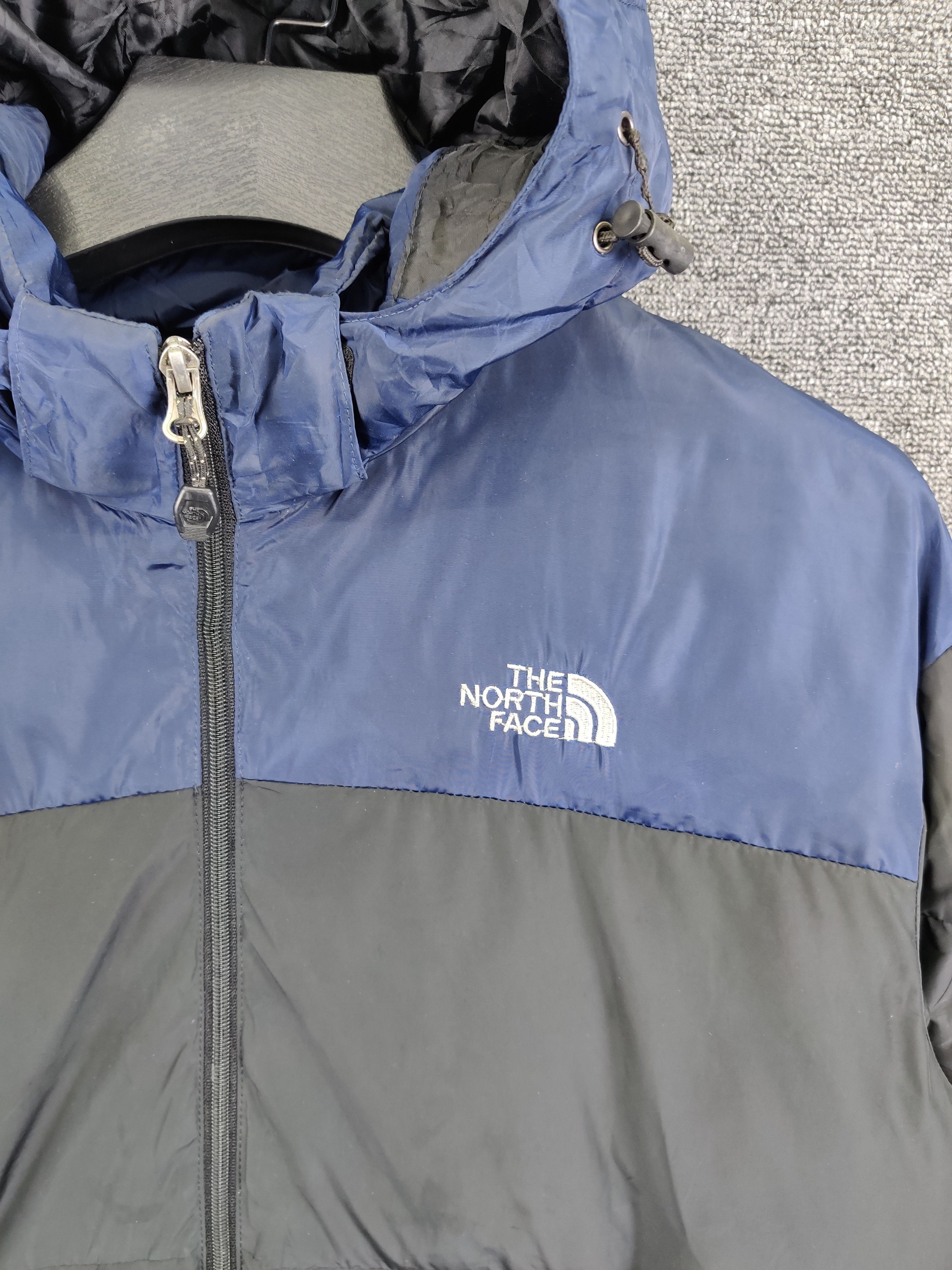 The North Face Vintage The North Face Diablo Down Jacket Blue Black Size US XL / EU 56 / 4 - 3 Thumbnail
