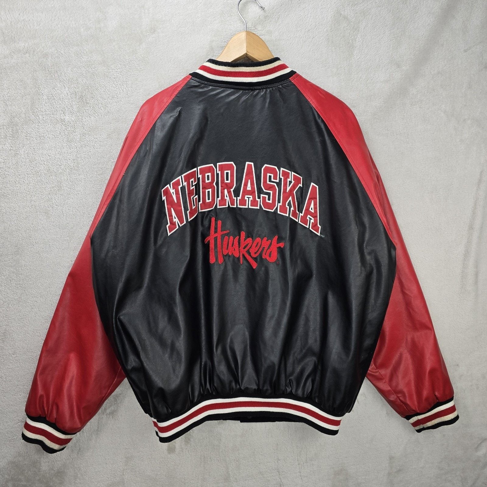 Other Vintage Steve & Barry’s Nebraska Huskers Coat Jacket XL Size US XL / EU 56 / 4 - 12 Thumbnail