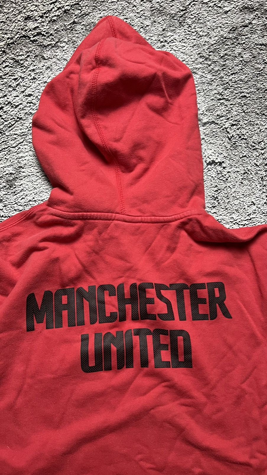 Nike Y2K Manchester United FC nike vintage hoodie Size US XL / EU 56 / 4 - 8 Thumbnail