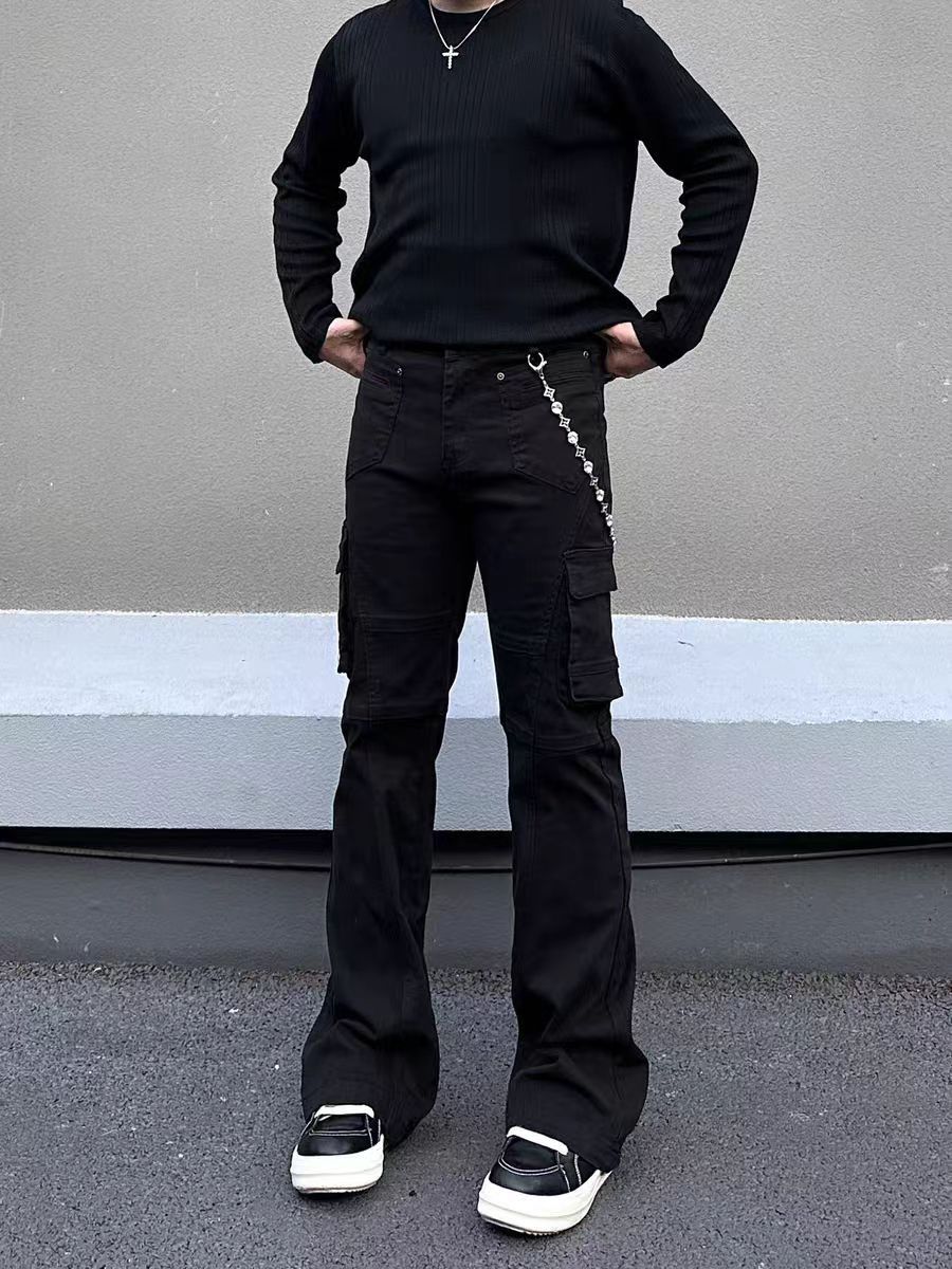 Jean Loose-fitting black pants Size US 34 / EU 50 - 1 Thumbnail