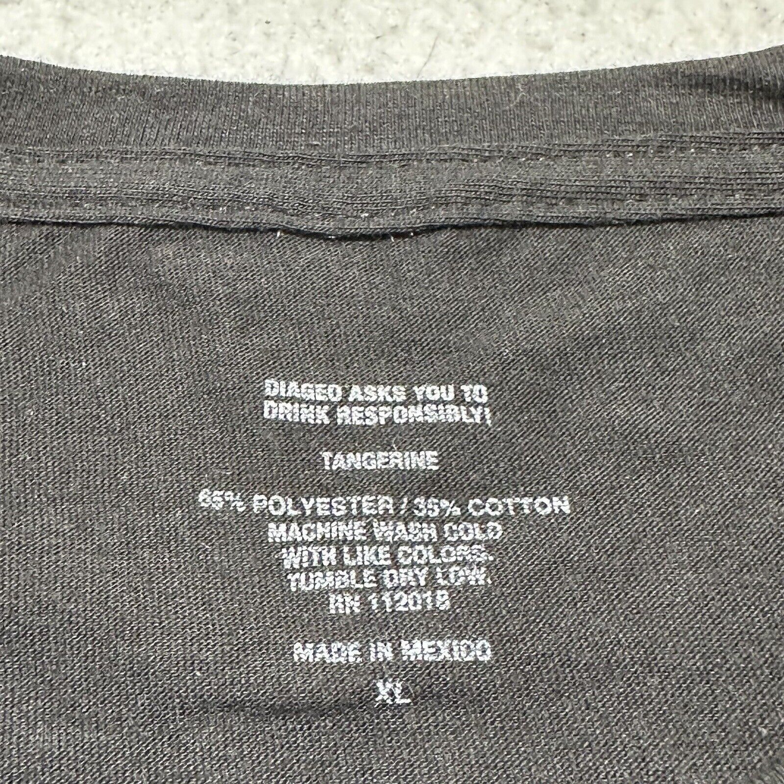 Other Ciroc VS Brandy XL Crewneck Graphic T Shirt Diageo Tangerine Size XL / US 12-14 / IT 48-50 - 3 Thumbnail