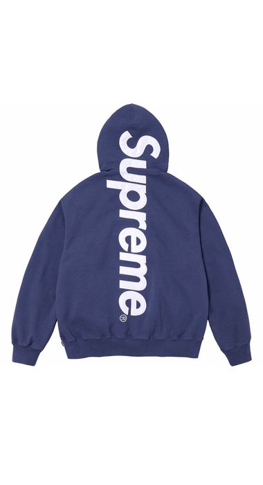 Supreme Satin Appliqué Hooded Sweatshirt | Grailed