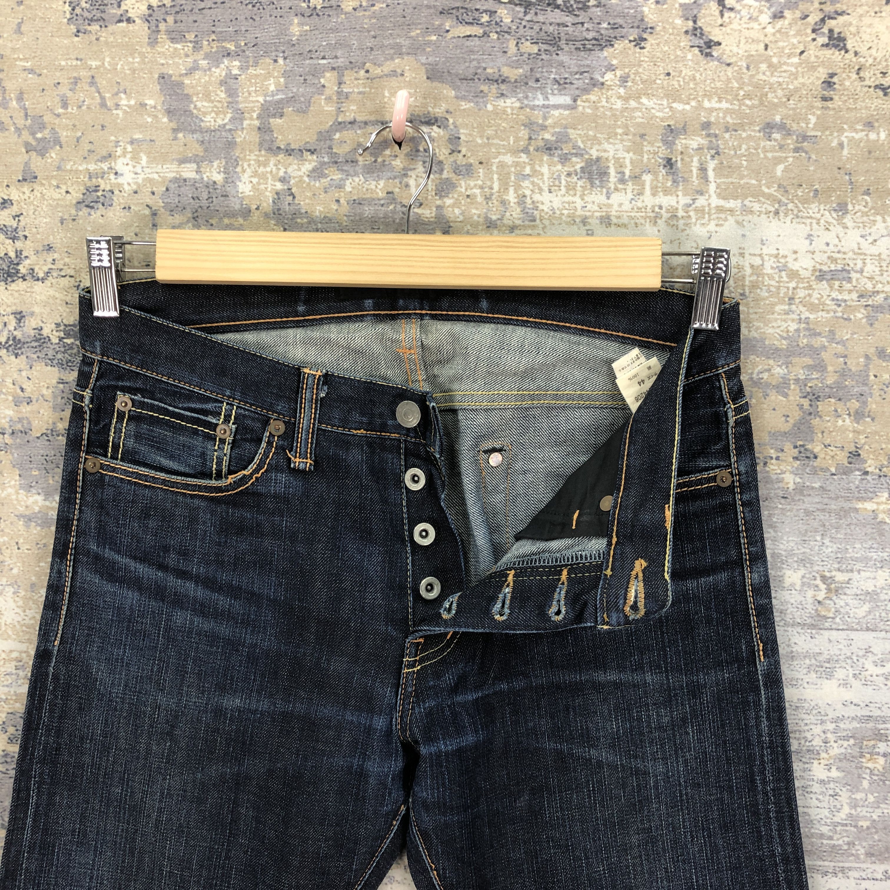 Japanese Brand Japanese Luv Maison Jeans Selvedge Jack Rose Denim Redline Size US 30 / EU 46 - 7 Thumbnail